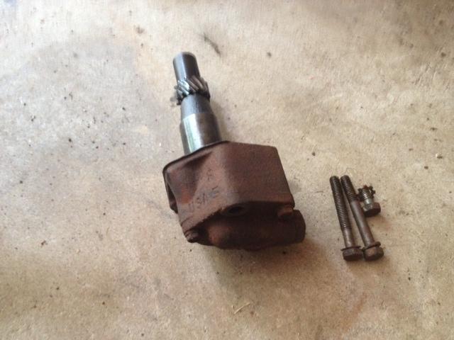 Willys l134 oil pump