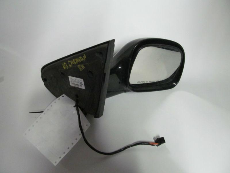 01 02 03 04 dodge caravan voyager oem right power door mirror nice ! 