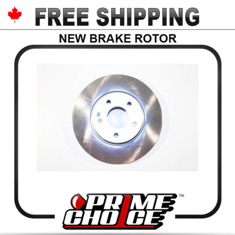 1 premium new disc brake rotor for front fits left driver / right passenger side