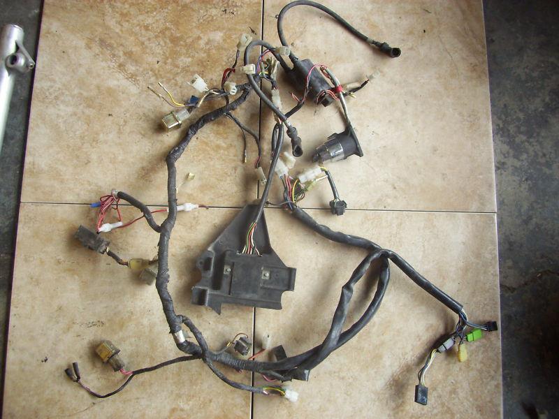 Yamaha maxim 550 main wiring harness 1981 electrical cdi regulator rectifier