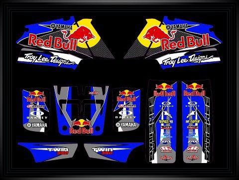 Yamaha banshee semi custom graphics kit yfm350 