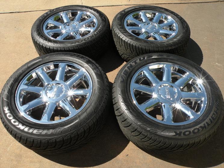 20 factory gmc yukon wheels oem tires chevy tahoe suburban sierra chevrolet 