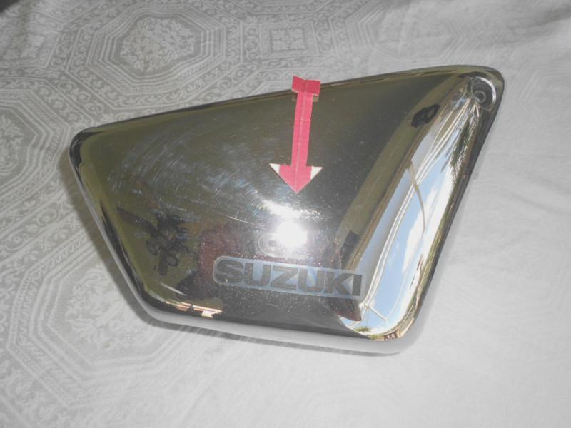 Suzuki vz800 marauder 800 right side chrome side cover 