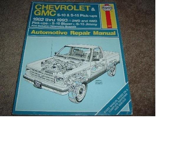 Chevrolet & gmc repair manual book