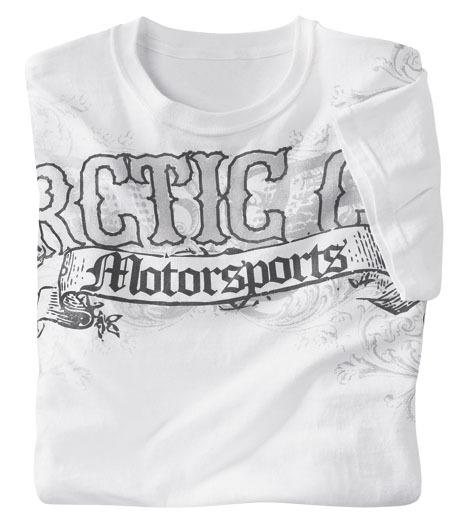 Arctic cat 2013 men's motorsports short sleeve t-shirt xl white