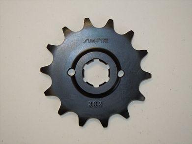 Sunstar sprocket front 14t 520 steel fits honda xl350r 1984-1985