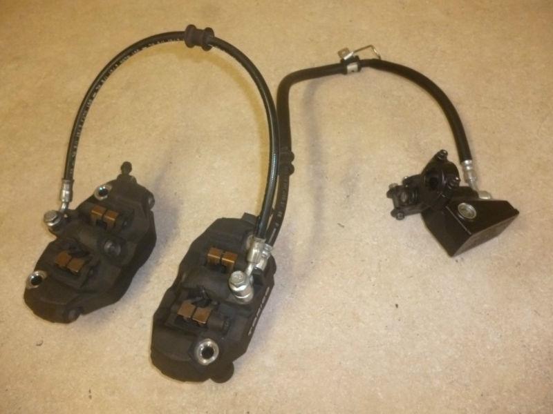 08-12 suzuki gsx1300r gsx 1300 r hayabusa front brake calipers master oem #0822