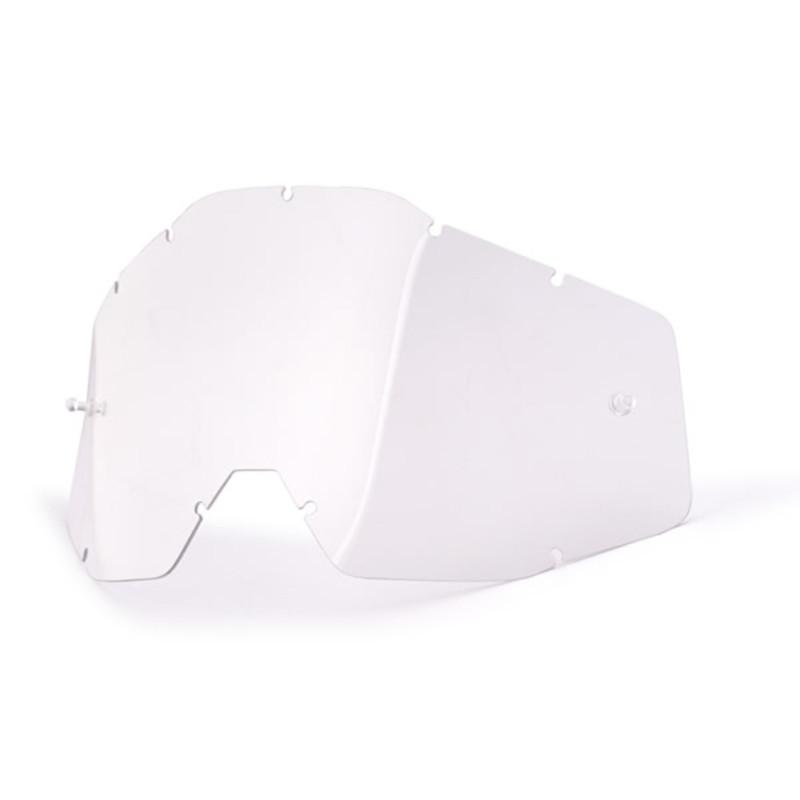 New 100% goggle replacement lens, clear, racecraft/accuri