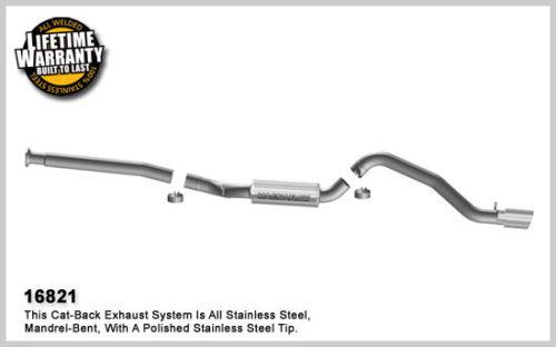 Magnaflow 16821 mazda 3 stainless cat-back system performance exhaust