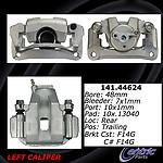 Centric parts 141.44624 rear left rebuilt caliper with hardware