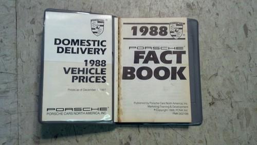 1988 porsche fact book