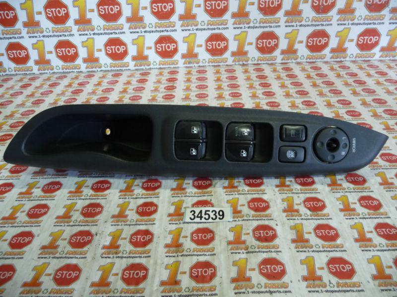 06 07 08 09 2010 2011 hyundai accent driver/left front master window switch oem