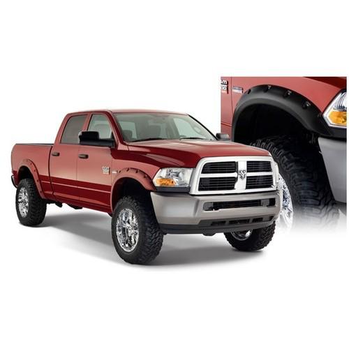 50038-02 bushwacker pocket style fender flares dodge ram - rear pair