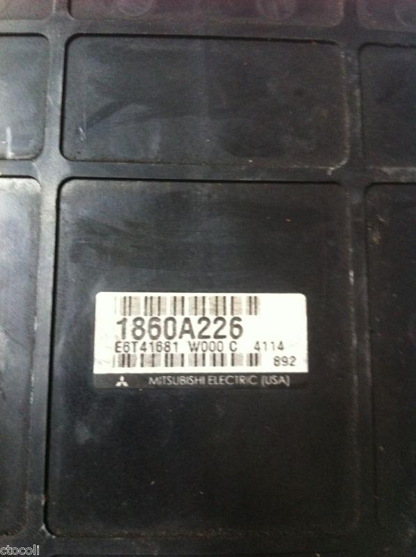 2004 205 mitsubishi galant engine control unit ecu 