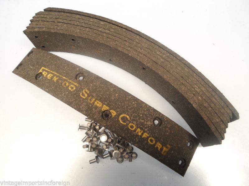 Vw type 2 transporter 1950-1955 new old stock frendo brake shoe linings  vn/3/1