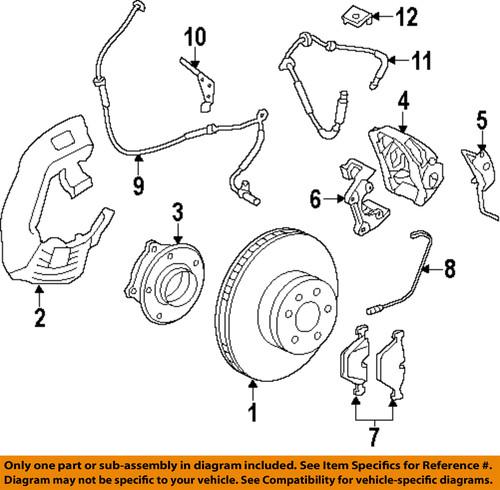 Bmw oem 34116785676 disc brake rotor/front brake rotor/disc