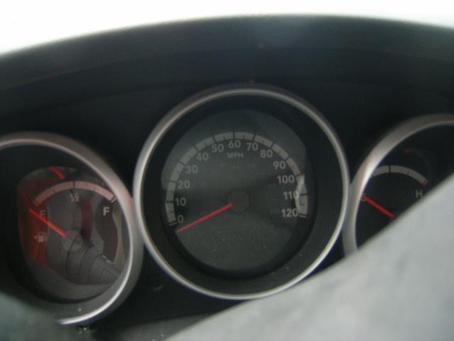 Dodge caravan speedometer black guages, mph, w/o temperature and compass displ