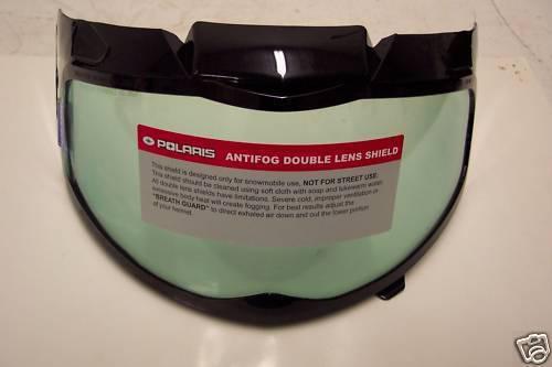 Polaris snowmobile cyclone helmet replacement visor shield  #2868212-oem -new