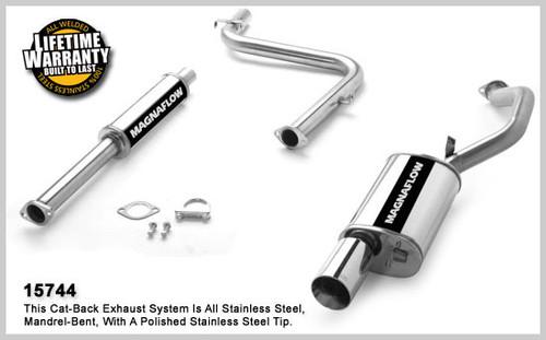 Magnaflow 15744 mitsubishi eclipse stainless cat-back system performance exhaust