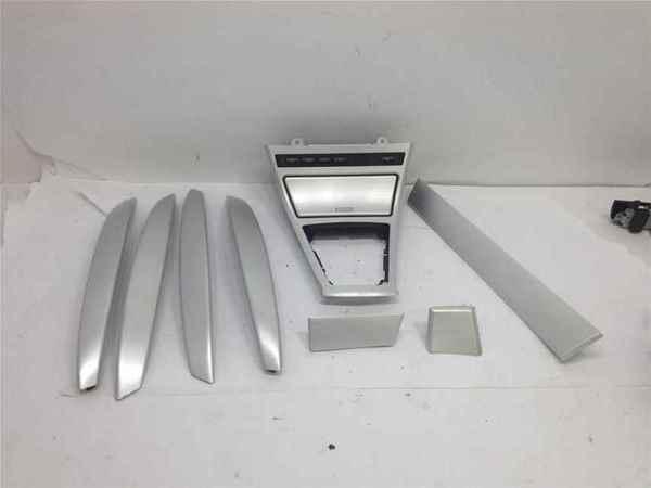 Bmw e83 x3 oem lÄngsschliff fine brushed aluminum interior trim lot