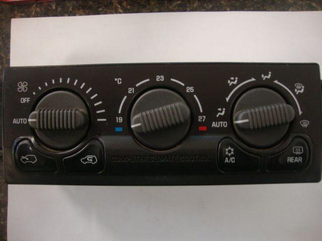 Heater a/c control celsius chevrolet tahoe 2001