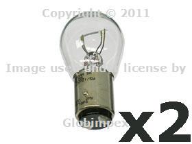 Audi (1995-2010) bulb 1157 oem new (2) + 1 year warranty