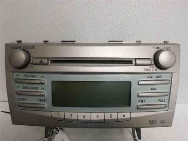 07 08 09 toyota camry cd player fujitsu ten radio oem