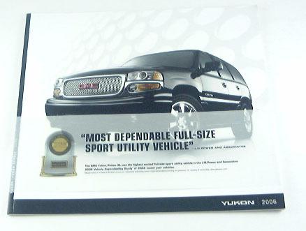 2006 06 gmc yukon truck suv brochure denali xl 