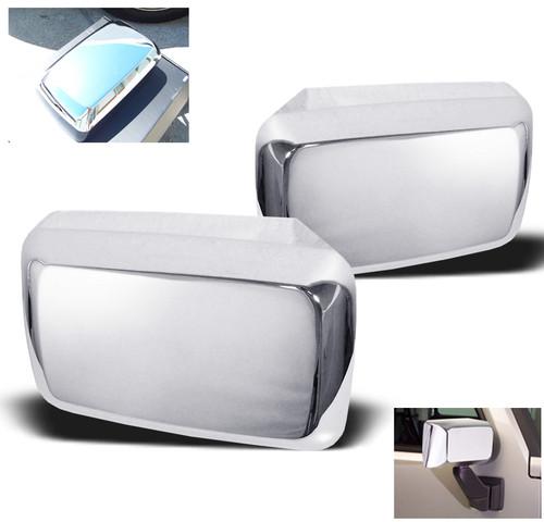 2005-2009 hummer h3 h3t side door mirror cover trim chrome 2006 2007 2008 2 pcs