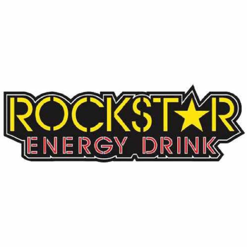 Fx rockstar energy sticker graphic for kawasaki dirt bikes  motorcycle