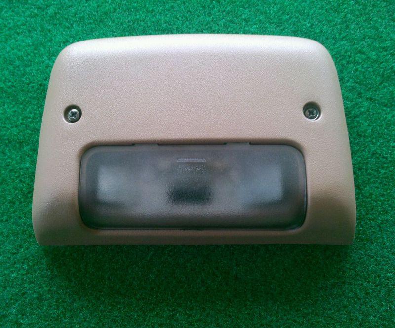 93-02 camaro firebird trans am oem interior roof dome light - tan