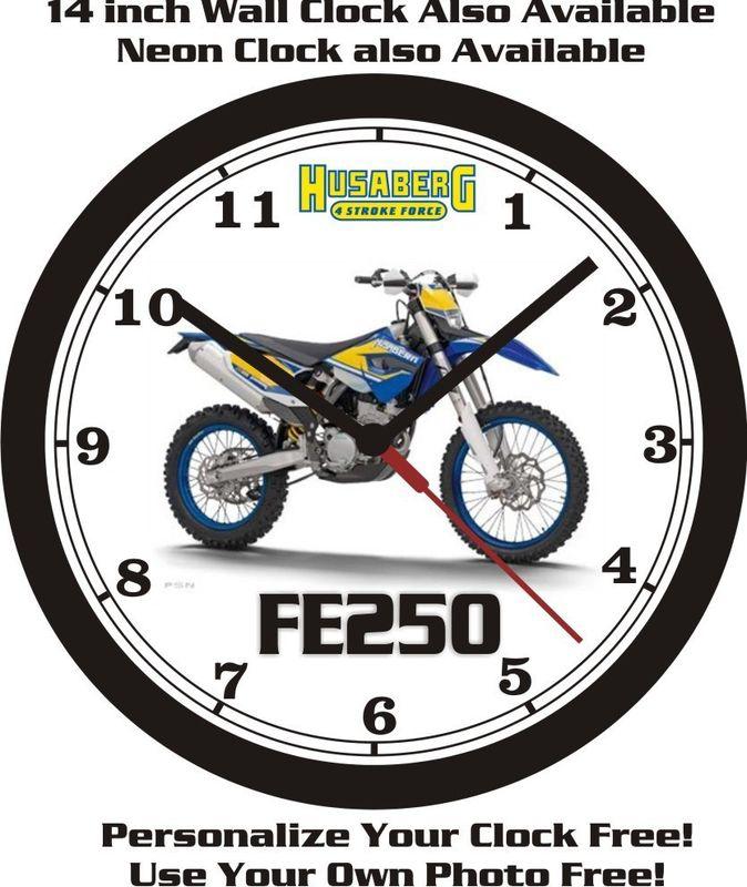 2013 husaberg motorcycle wall clock-free usa ship!-choose 1 of 5 models!