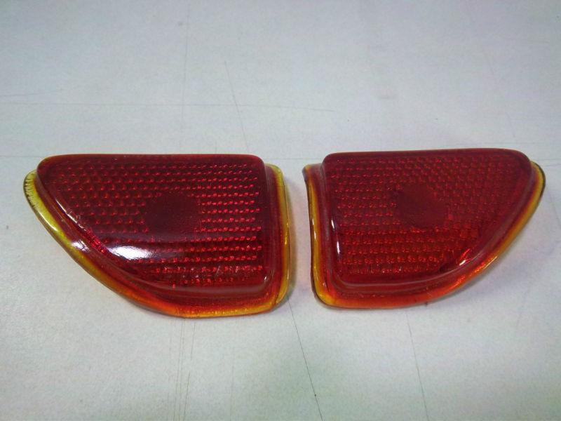 1939 mercury, oem, pair of tail light lens