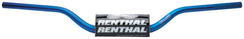 Renthal fatbar handlebar - windham bend - blue  603-01-bu