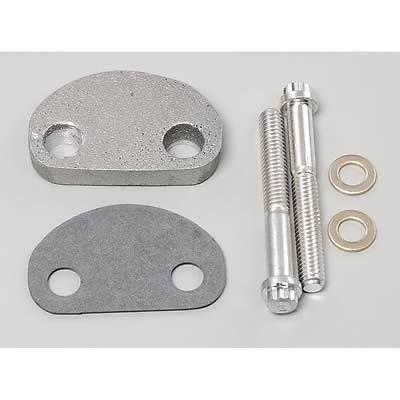 Edelbrock choke block-off plate 8981