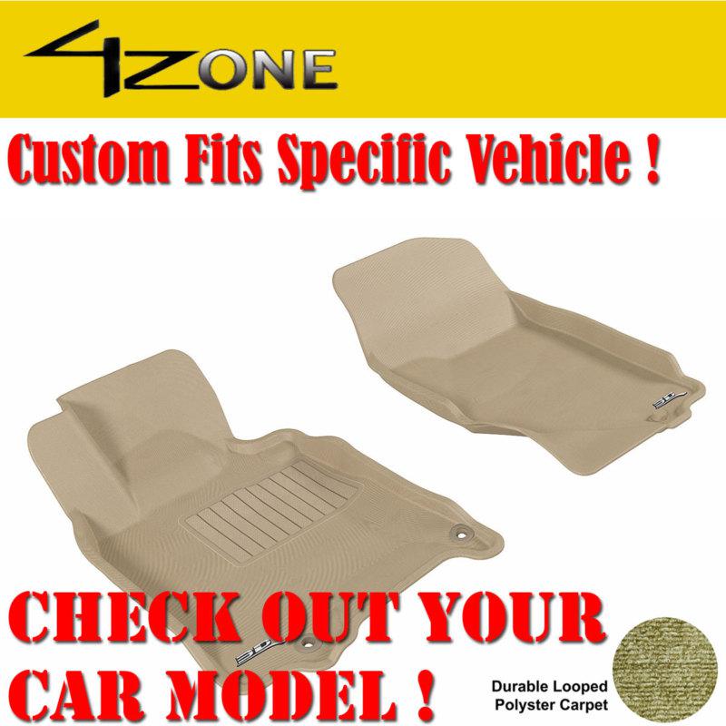 Infiniti g35/37 cpe/sdn molded car carpet auto floor mat front seats  all