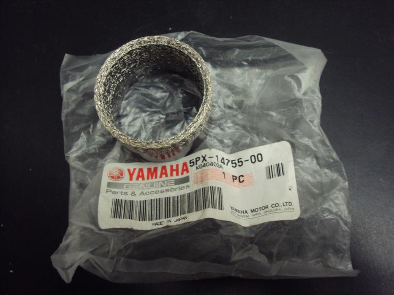 Yamaha, pn 5px-14755-00-00 gasket,silencer,exhaust,2002-11 xv17/13/19/xvs13 mod