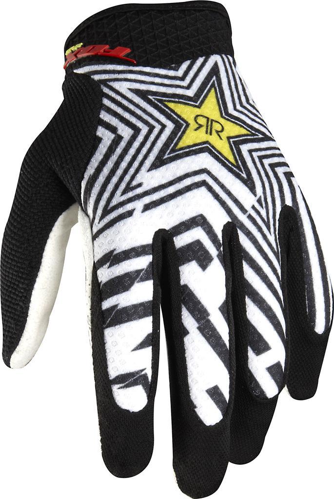 New fox racing mens ryan dungey rockstar replica gloves white 03224-058 mx atv