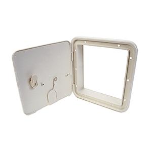 Jr products electrical hatch polar white 22d32-a