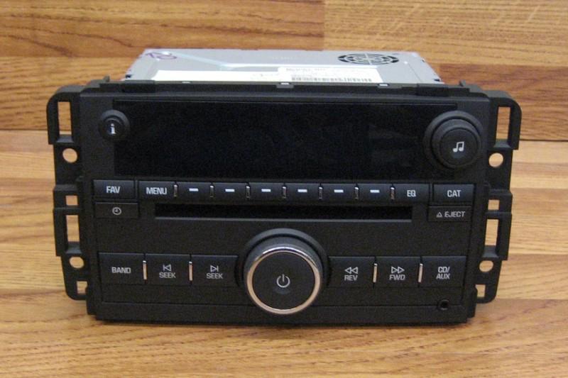 2008 buick enclave am fm radio stereo mp3 cd player ipod aux input oem