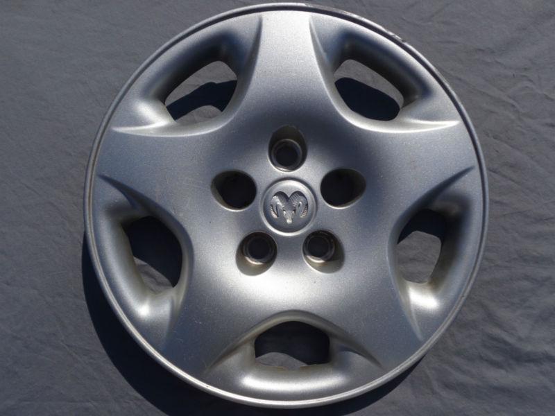 01-03 dodge caravan hubcap wheel cover 15" oem 04694958aa h# 8004 #h13-a701