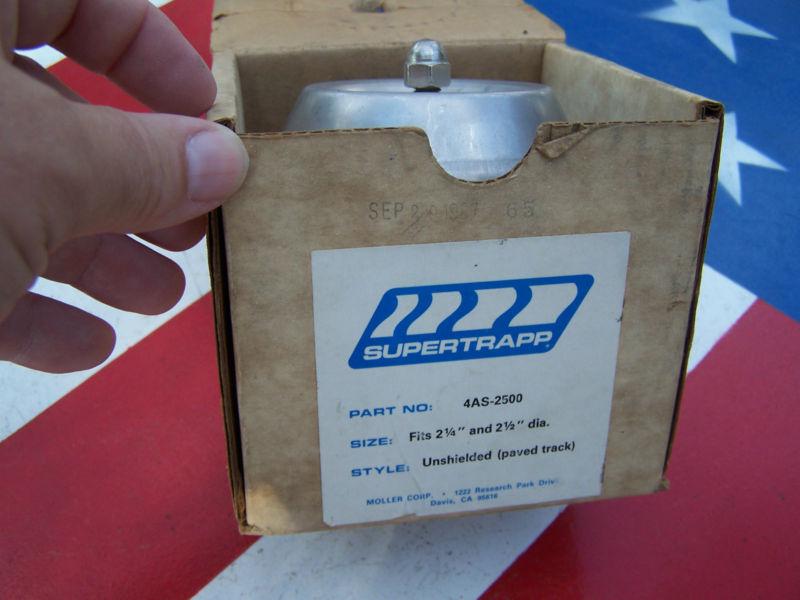 Supertrapp muffler (for 2 1/2" exhaust system) new in the box