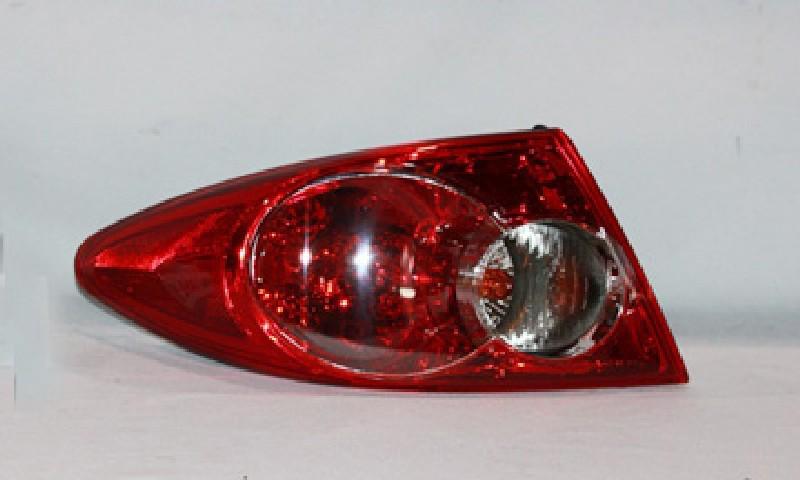 Tyc 03-05 mazda mz 6 sedan/hatchback qtr tail light left