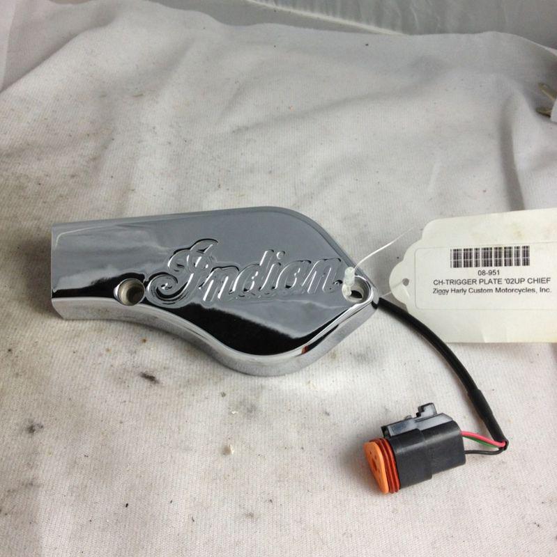 Indian chief cam trigger plate ignition pickup 100 power plus pp new nos oem 02+