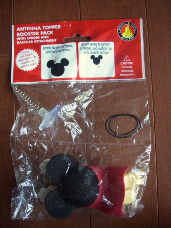  disneyland disney flying mickey mouse antenna topper red cape superman unopened