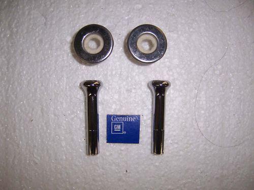 Door lock knobs & ferrules  1968 - 1987 el camino monte carlo malibu