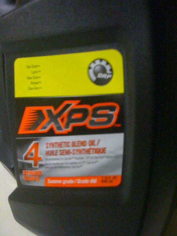  xps synthetic blendmotor oil 4 quarts can-am spyder sea doo atv ski doo 