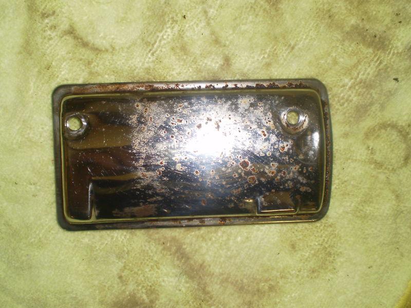 Honda1975 cb550k4  engine starter cover chrome *