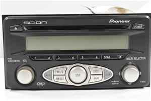 2006 06 scion xb xa mp3 wma cd player radio oem lkq