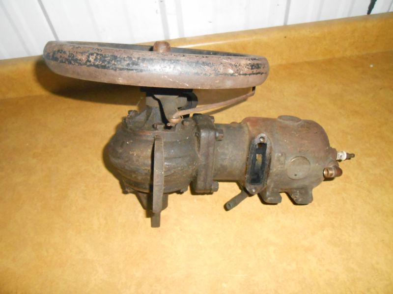 Antique caille liberty drive single outboard motor power head engine 